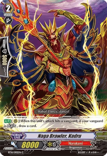 Naga Brawler, Kadru