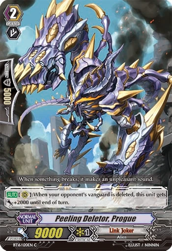 Peeling Deletor, Progue