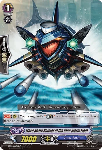 Mako Shark Soldier of the Blue Storm Fleet