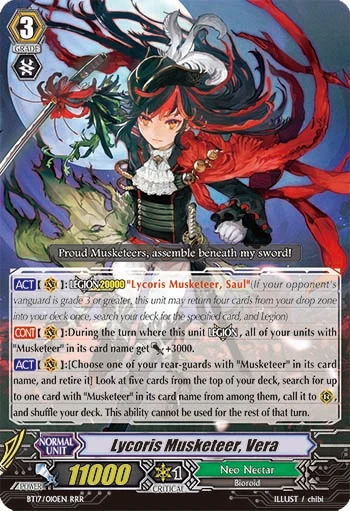 Lycoris Musketeer, Vera