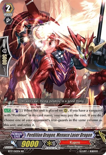 Perdition Dragon, Menace Laser Dragon