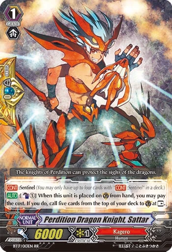Perdition Dragon Knight, Sattar