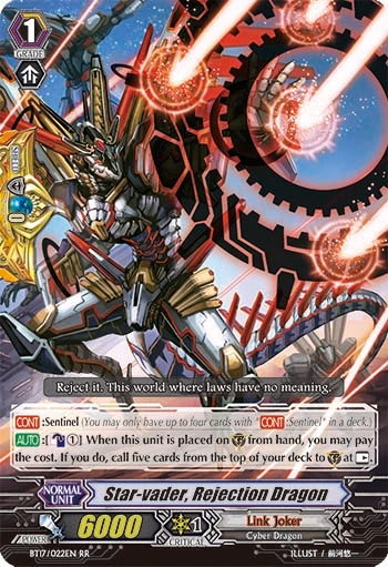 Star-vader, Rejection Dragon