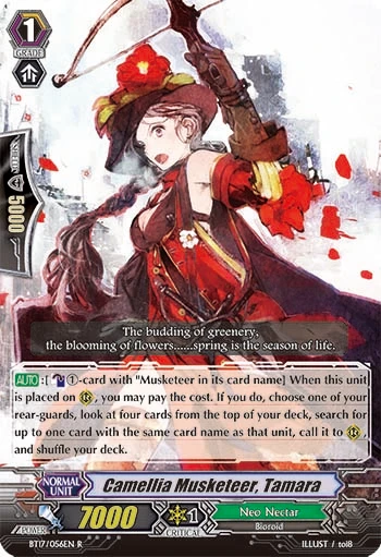 Camellia Musketeer, Tamara