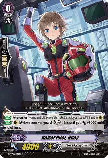 Raizer Pilot, Huey