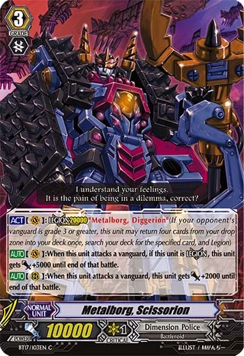 Metalborg, Scissorion