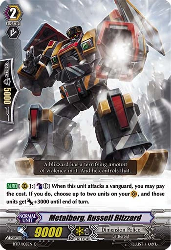 Metalborg, Russell Blizzard