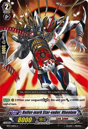 Bullet-mark Star-vader, Rhenium