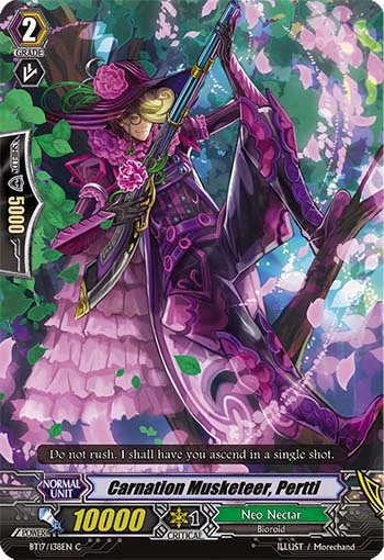 Carnation Musketeer, Pertti