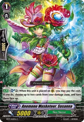 Anemone Musketeer, Susanna