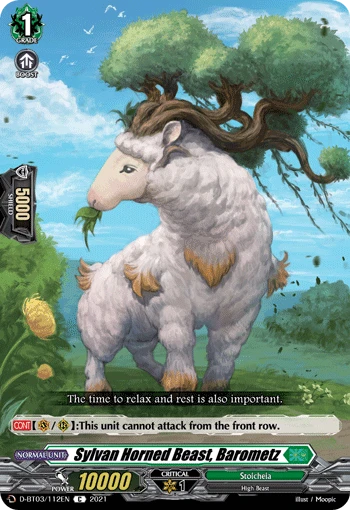 Sylvan Horned Beast, Barometz