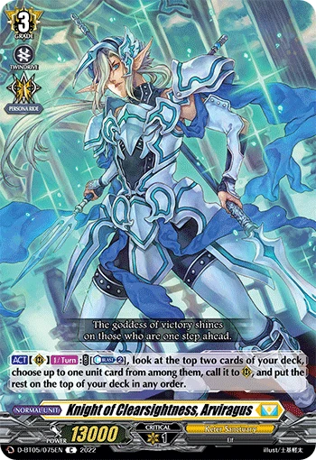 Knight of Clearsightness, Arviragus