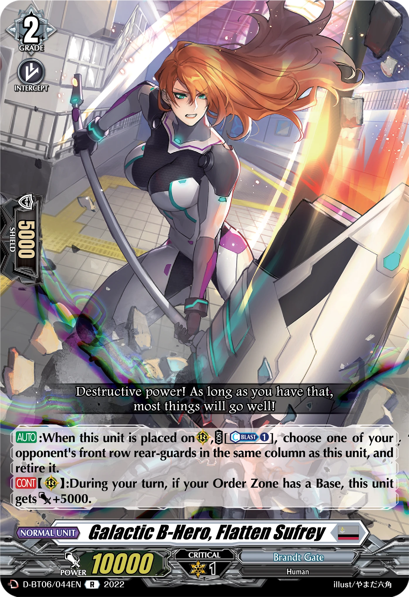 Galactic B-Hero, Flatten Sufrey
