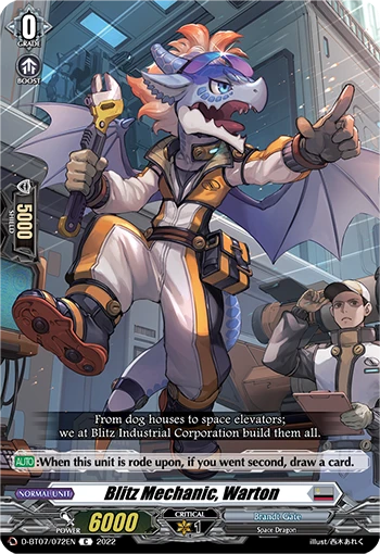 Blitz Mechanic, Warton