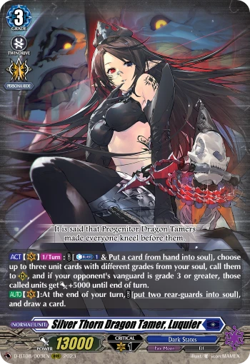 Silver Thorn Dragon Tamer, Luquier