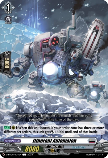 Itinerant Automaton