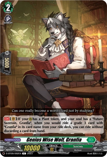 Genius Wise Wolf, Granfia