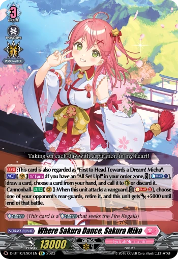 Where Sakura Dance, Sakura Miko