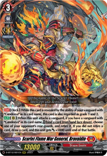 Scarlet Flame War General, Bravaldin