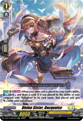 Divine Sister, Dacquoise