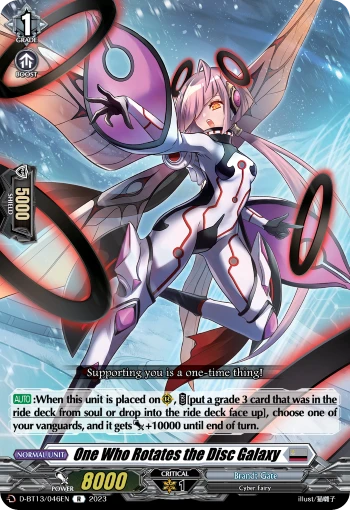 One Who Rotates the Disc Galaxy