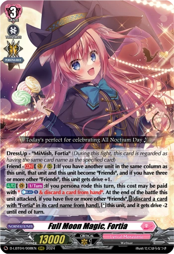 Full Moon Magic, Fortia