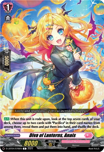 Diva of Lanterns, Anais