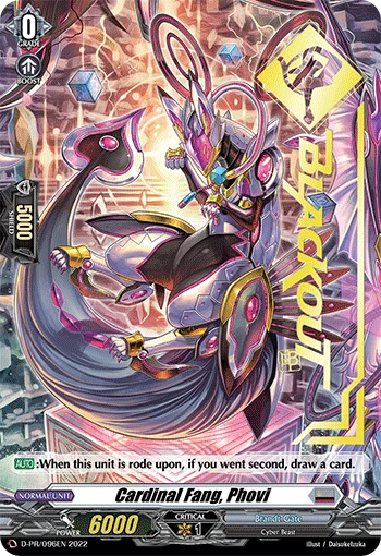 Cardinal Fang, Phovi
