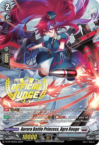 Aurora Battle Princess, Agra Rouge