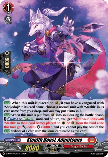 Stealth Beast, Adagitsune