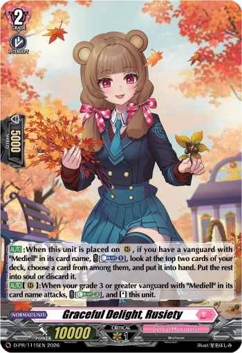 Graceful Delight, Rusiety