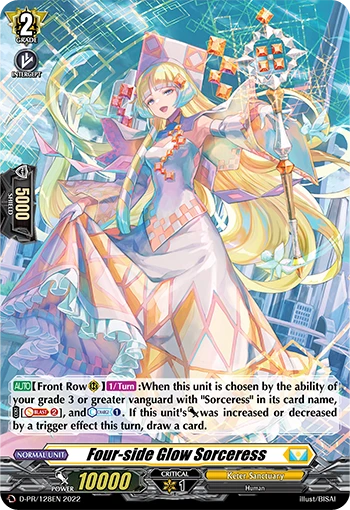 Four-side Glow Sorceress