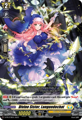 Divine Sister, Languedechat