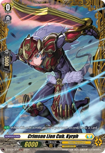 Crimson Lion Cub, Kyrph