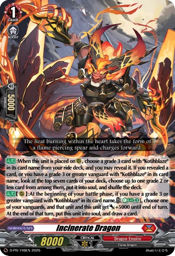 Incinerate Dragon