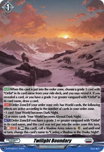 Twilight Boundary