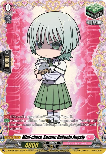 Mini-chara, Suzune Rokuoin Angsty