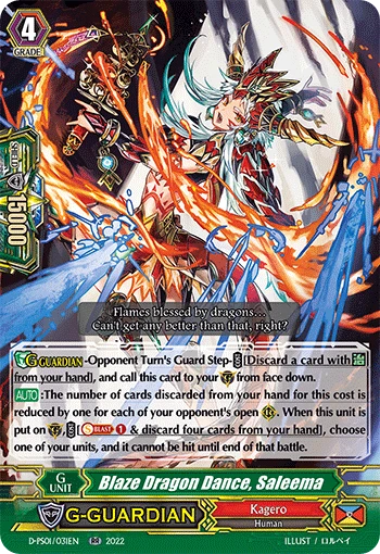 Blaze Dragon Dance, Saleema