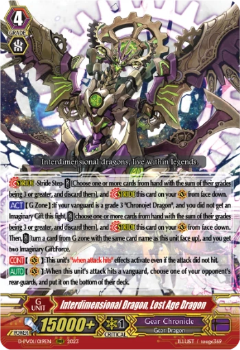 Interdimensional Dragon, Lost Age Dragon