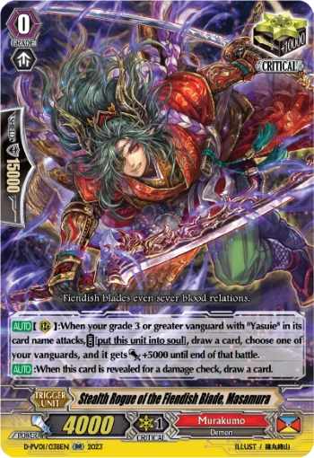 Stealth Rogue of the Fiendish Blade, Masamura