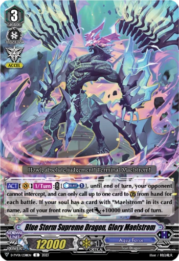 Blue Storm Supreme Dragon, Glory Maelstrom