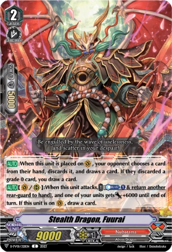 Stealth Dragon, Fuurai