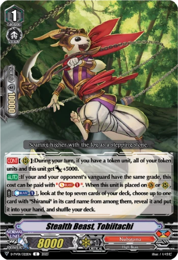 Stealth Beast, Tobiitachi