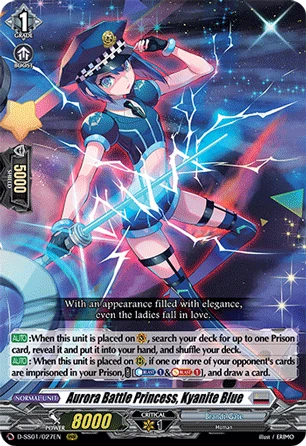 Aurora Battle Princess, Kyanite Blue