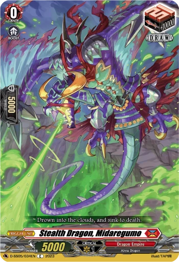 Stealth Dragon, Midaregumo