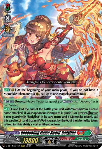 Undoubting Flame Sword, Radylina
