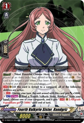Fourth Valkyrie Sister, Randgriz