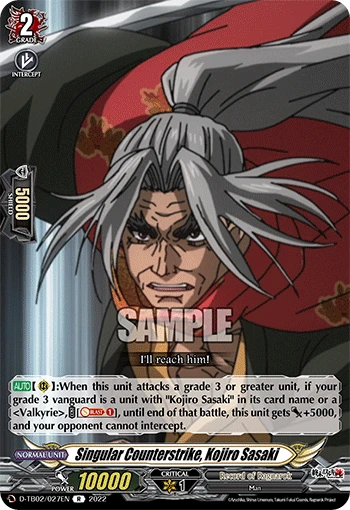 Singular Counterstrike, Kojiro Sasaki