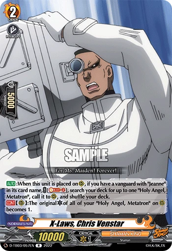 X-Laws, Chris Venstar