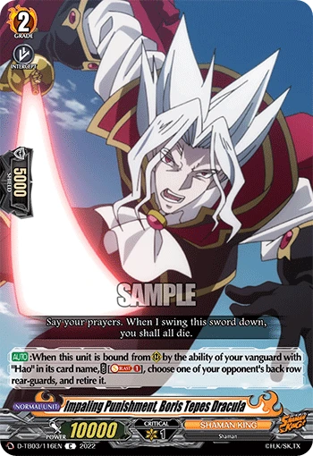 Impaling Punishment, Boris Tepes Dracula